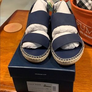 Cole Haan Marine Blue Ladies size 10